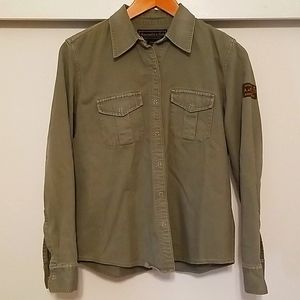 Abercrombie & Fitch Sz S Women's Distressed Shirt
